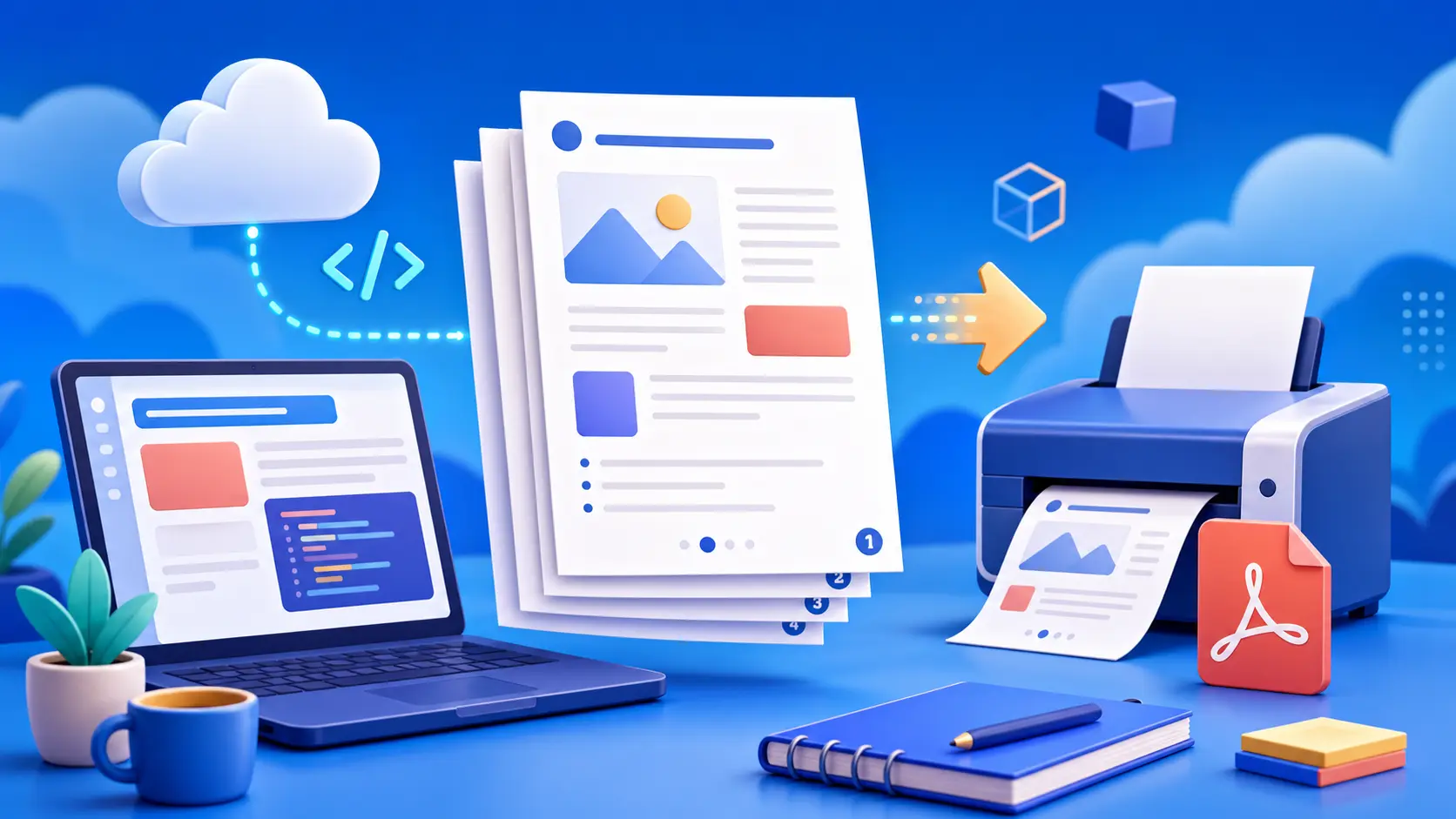 Build a Visualforce PDF Template with Header, Footer, and Page Numbers